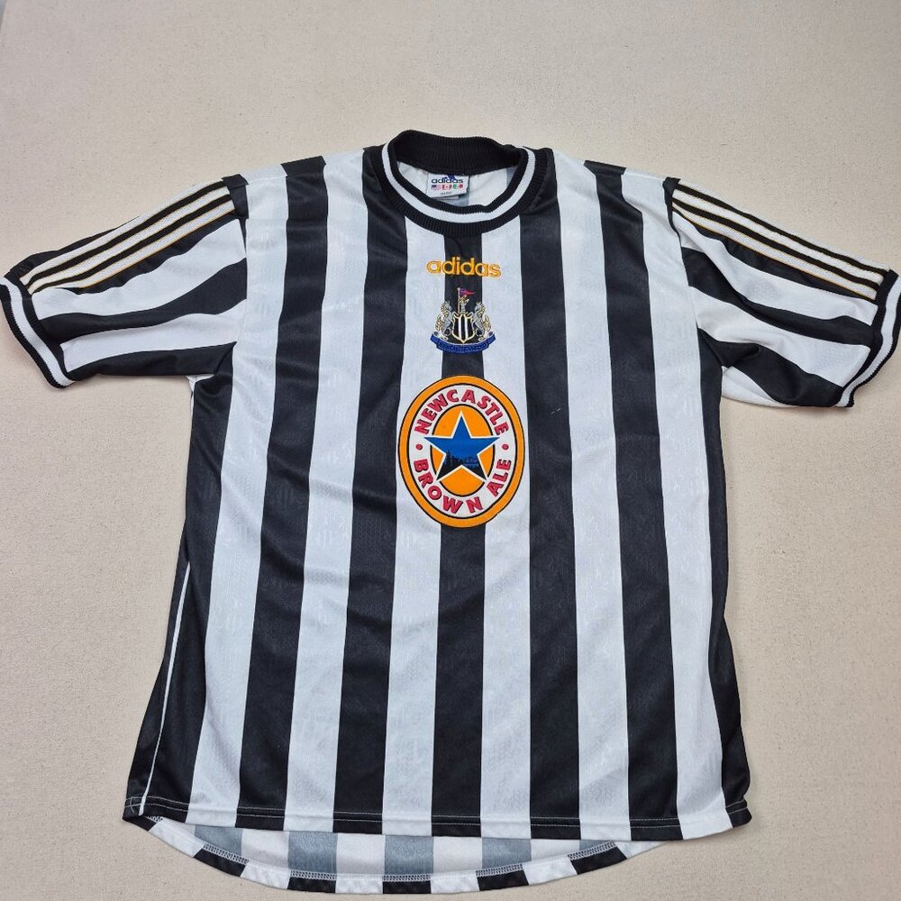 Adidas Newcastle United Home Jersey 97/98 Short Sleeve Sz XL AUTHENTIC VINTAGE!!